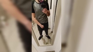 CUM in AirMax after gym