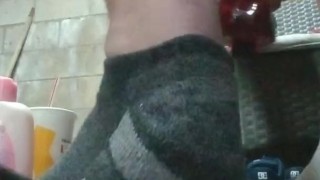 I luv vibrating anal play