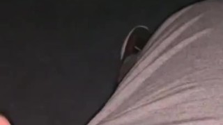 Jacking off my small dick in public