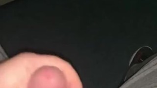 Jacking off my small dick in public