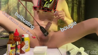 Injecting cream and squeezing milk