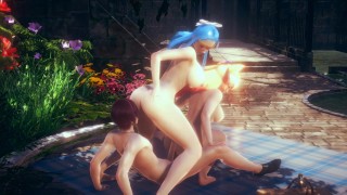 LOL Hentai - Ahri And Syra Threesome with amazing sex