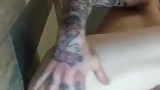 Fucking the shower toys