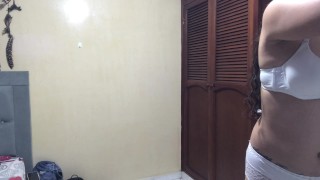 I like to record myself for you while I change