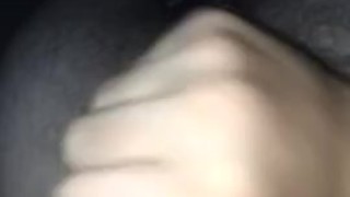 18 year old jacks off 1 sperm at a time from his long John