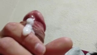 Close up cumshot