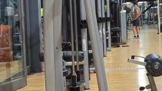 jerk off in the gym