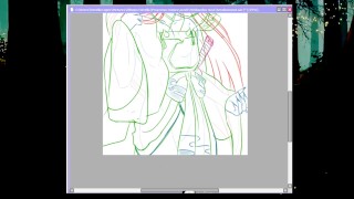 Speed Paint - Sesshomaru el amo bonito