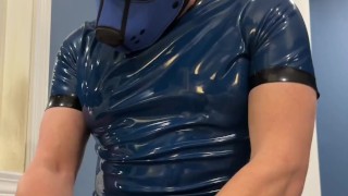 Just a pup and his toy