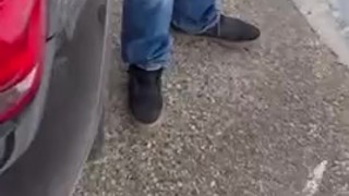 Pissing together off the highway