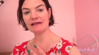 Aunt Judy's - Your 44yo Hairy MILF Step-Aunt Jenny JACKS YOU OFF & SUCKS YOUR COCK (POV)