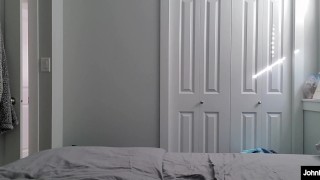 johnholmesjunior fucks and creampies Ananas Films porn star Michaela McKenzie while husband is worki