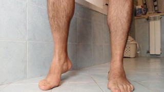 pissing on my underwear, then wear it again