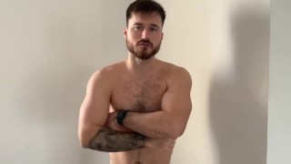 Fat humiliation by muscle gym bully