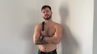 Latex dominator armpit domination