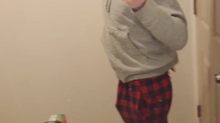 Hot Twink Whips It Out