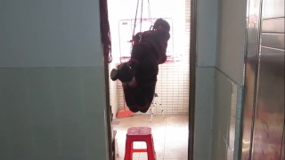 body wrap and tied up myself