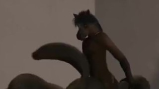 Fox & Horse hard core sex