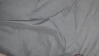 Horny Hairy Daddy nite wank and cum