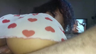 I sat juicy,I stuck my big ass foryou to get excited with my naughty lingerie while I fuck your dick