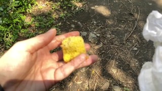 Outdoors Masturbation + Plus Cake Ending