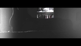 Hot hookup in shadowy silhouette with a supremely sexy stud