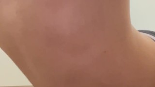 Intense humping to feel my balls hit the ground