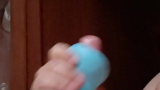 My favorite way to cum is qith my new toy