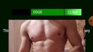 NoNutNovember Completed! FINALLY busting my load after 35 days with JOI game