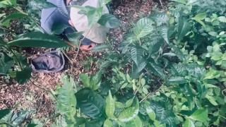 A View From Above - Forest Masturbation
