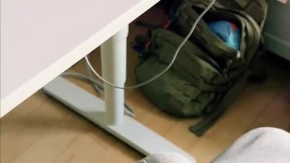 Edging my big fat uncut cock