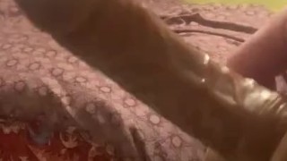 using a 7 inch dildo