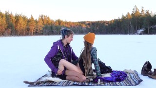 Sex on a frozen lake - RosenlundX - HD