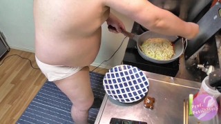 【Prof_FetihsMass】 Take it easy Japanese food! [白菜お好み焼き]