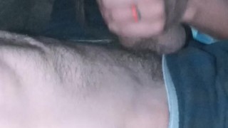 Surprised to friends mom swallowing my cum