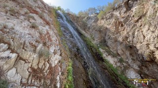 LetThemWatch Hot Twink Jay Magnus Raw Juven Fucked WaterFALL Public blowjob fuck Almost Caught!