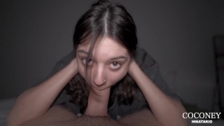 my virgin friend cums many times without a condom ♡