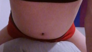 Pleasuring myself with my sheets - CourageousVixen