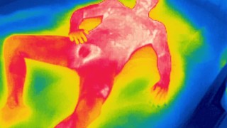 Thermal edging session, 4 back-to-back orgasms