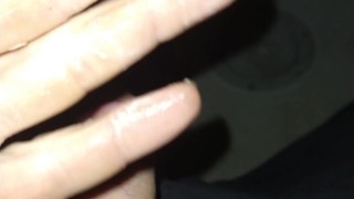 Playing with cum short