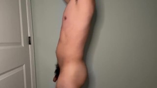 Asian Twinks Strips off 2eros Red Jockstrap and Sexually Sensually Moves Little Body Dance (Part 3)