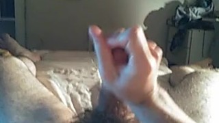 Young Pup Shoots Hot Seed at His Own Face (my first video!)