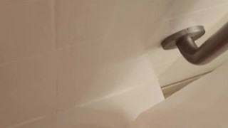 Stroking my BWC in the Shower