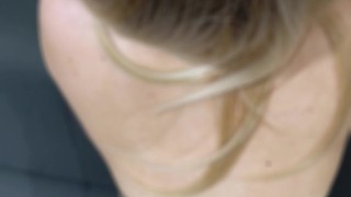 【スマホ撮影】金髪Tバックビッチギャルをスマホでハメ撮り