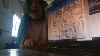 Pov: La Otaku de tu te descubre viendo Hentai!! 🧐