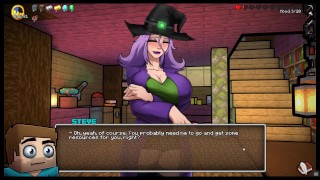 HornyCraft [Minecraft Parody Hentai game PornPlay ] Ep.16 The witch is making cum magic potion