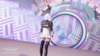[MMD] Dreamcatcher - Deja Vu Sexy Kpop Dance NierAutomata 2B Commander Uncensored Hentai