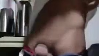 Twink jerking before going to school