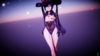 MMD R18 Genshin Impact Mona Sexy Walk