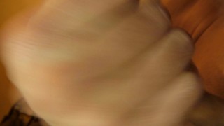 Cumshot close up